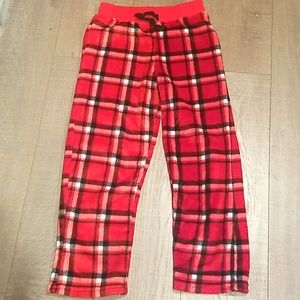 Plaid pajama pants
